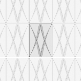 4x6 Argyle line drawing