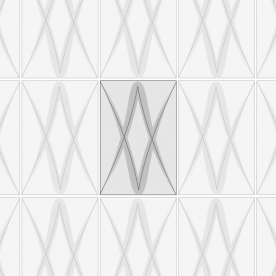 4x6 Argyle line drawing