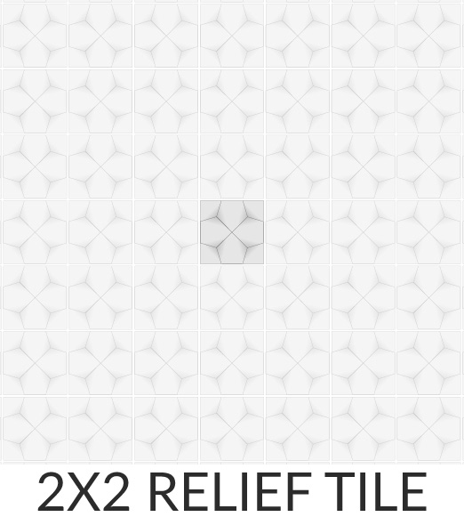 2by2-Relief-Tile-Title